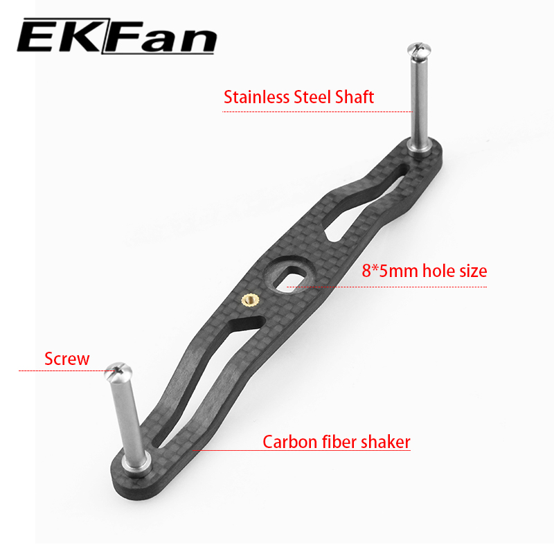 مقبض كربون لبكرة صيد EKFan 105 - مراجعة Spincast Reel وسعره