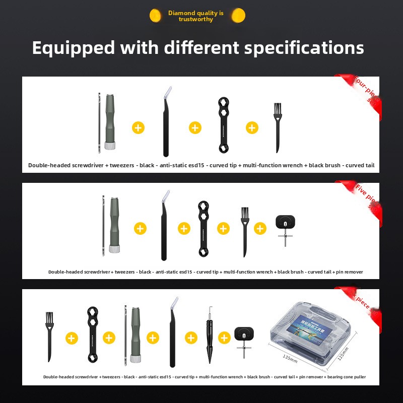 مجموعة مفاتيح صيانة بكرة الصيد - مراجعة Reel Repair Kit وسعره